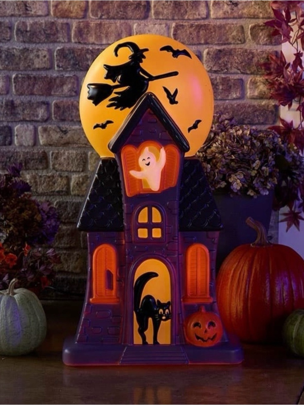 Cracker Barrel Haunted House 3FT Lighted Blow Mold - Halloween Décor
